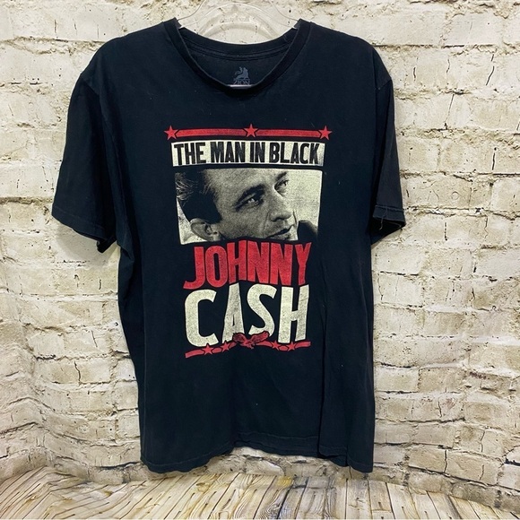 Zion Rootswear Other - Johnny Cash The Man In Black Fan T Shirt